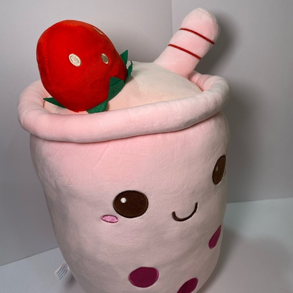 BOBA PLUSHIE 🧋17in tall 🧋 3 Different colors - Picture 3 of 14